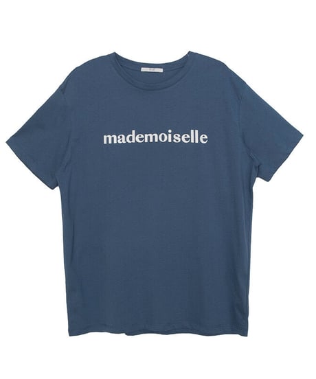 mademoiselle T-shirt/3color(ネコポス)