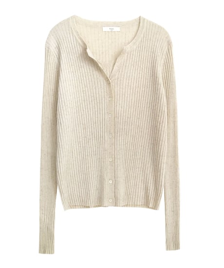 [OUTLET]rib ensemble like tops/2color
