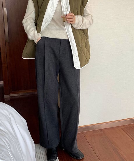 center prees pants/2color