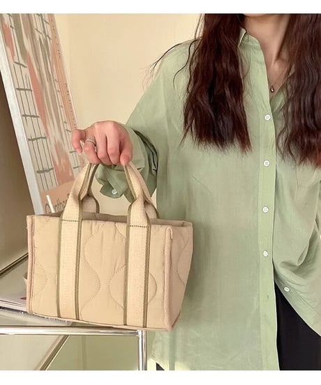 quilting mini bag/3color