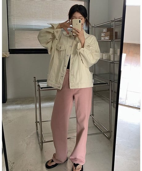 color straight denim/2color