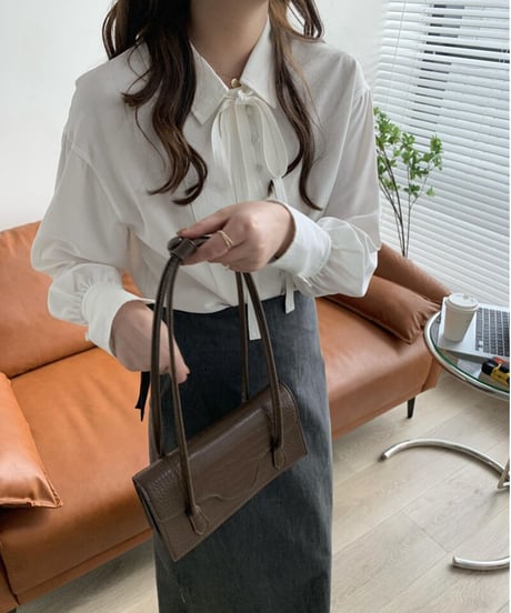 ribbon shirt blouse