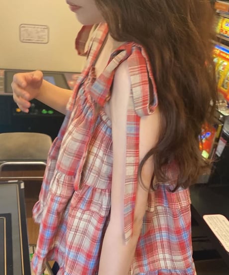 lovely check tunic