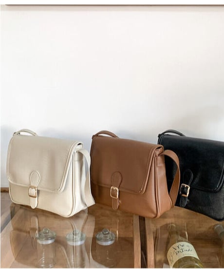vintage shoulder mini bag/3color