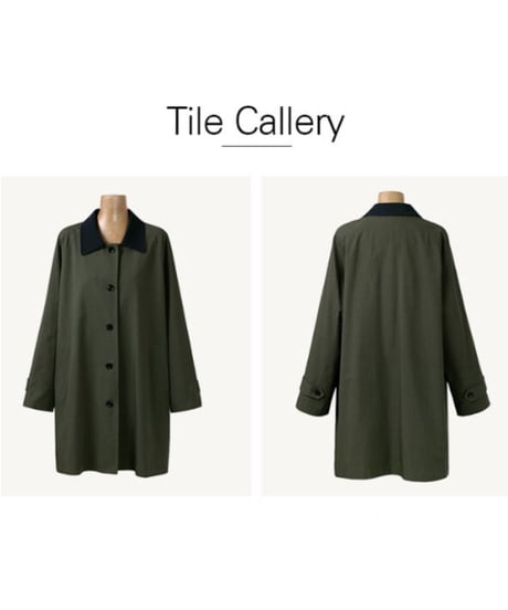 military design collar coat