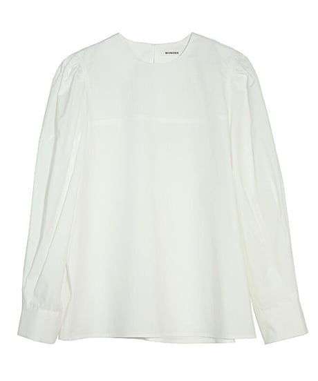 [OUTLET]volume sleeve blouse/3color