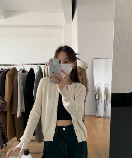 daily color cardigan/7color(ネコポス)