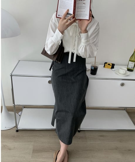 ribbon shirt blouse