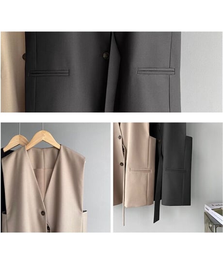 waist strap vest/2color