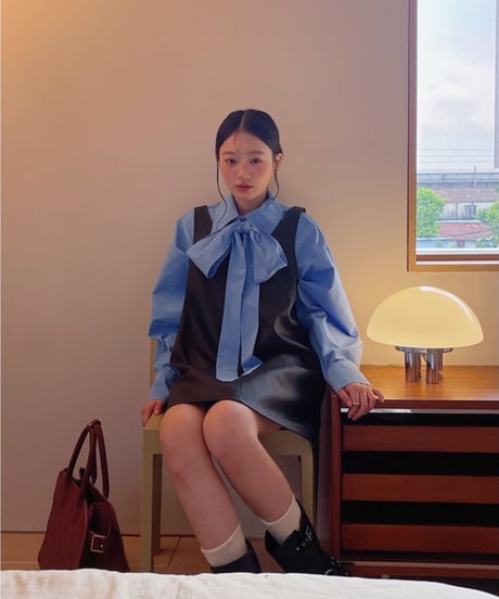 eco leather jumper skirt