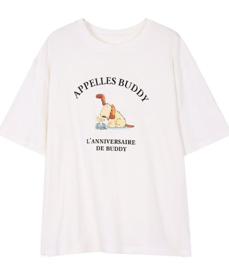 appelles buddy T-shirt/2color(ネコポス)