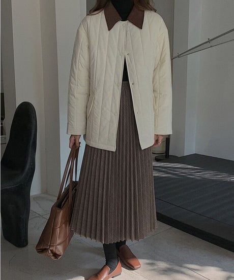 check accordion skirt