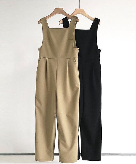 square neck all-in-one/2color