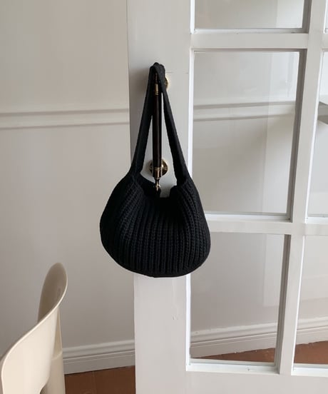 knit mini bag/5color