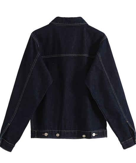 stitch denim jacket