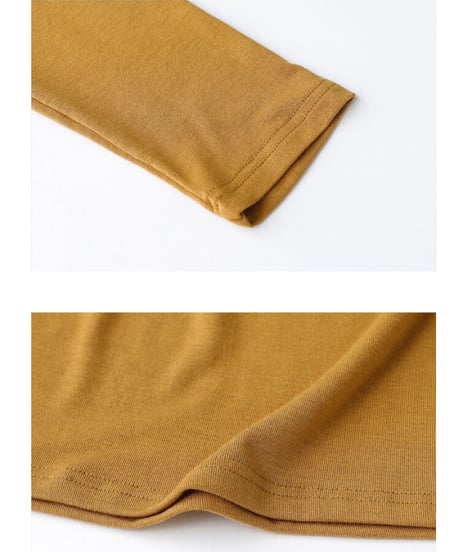 [OUTLET]color crew neck tops/6color