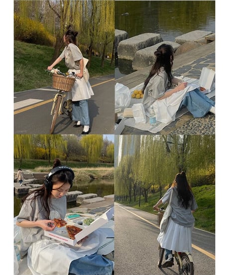 middle volume skirt/3color
