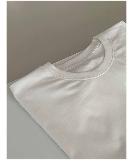 gather sleeve tee/4color(ネコポス)