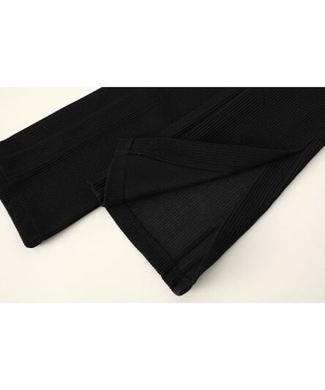 side slit lib pants/3color