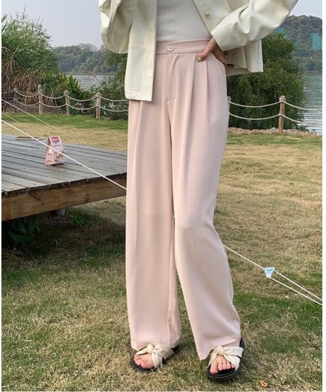 soft color slacks/3color