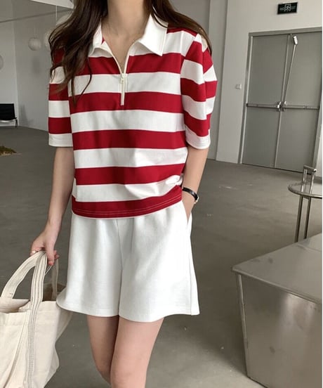 rugger shirt/2color
