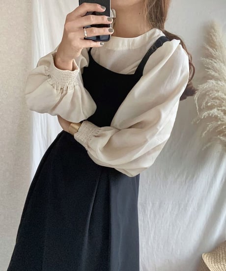 【original】balloon sleeve blouse