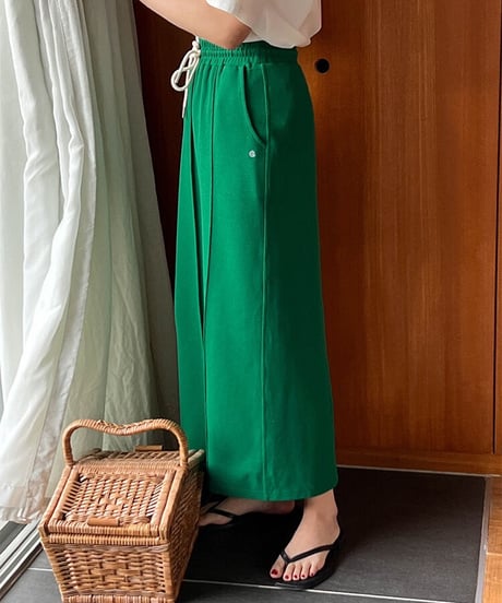 sweat long skirt /5color