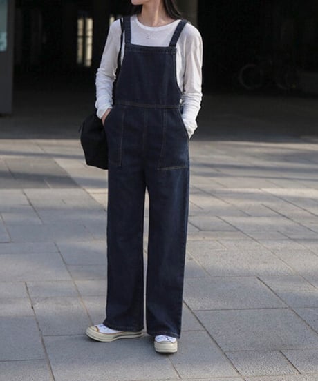 denim salopette