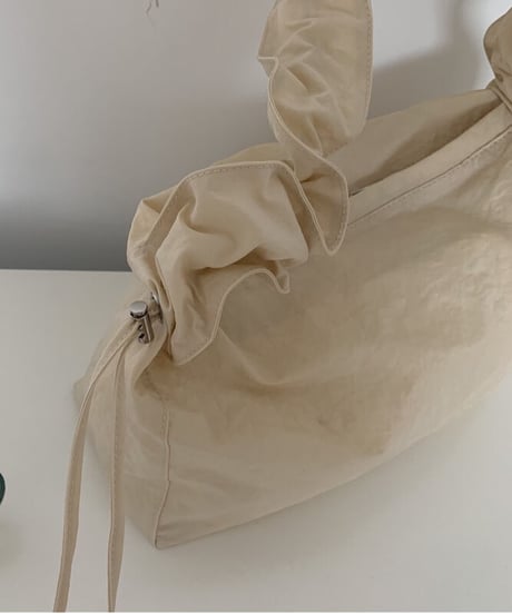 shirring handle bag/3color(ネコポス)
