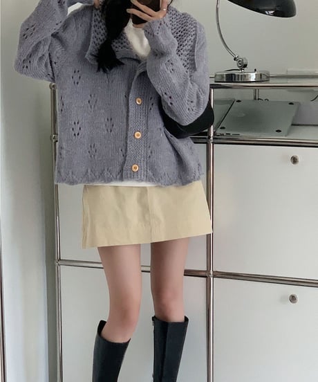 cutie shirt knit/4color