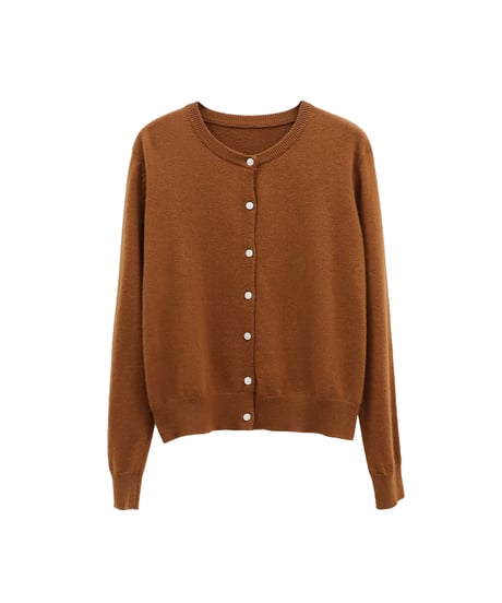 [OUTLET]wool color cardigan/4color