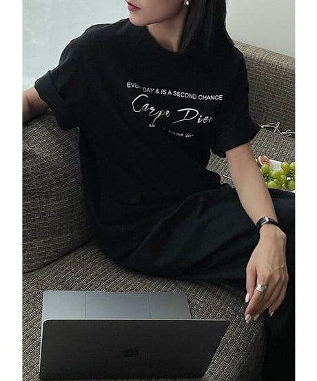 carpe diem T-shirt/4color(ネコポス)