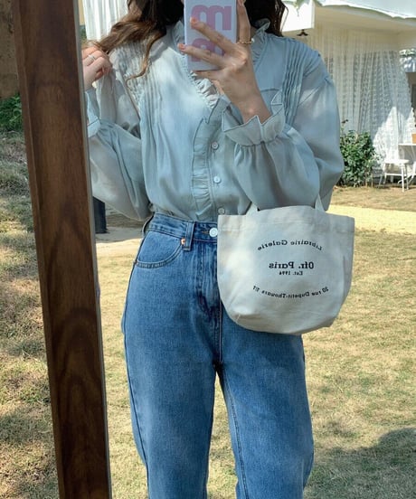 airy v neck blouse/3color(ネコポス)