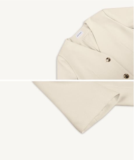classic summer jacket(half sleeve)/2color