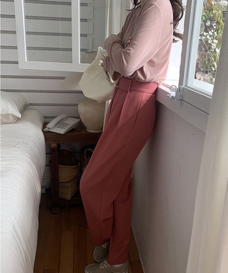 [OUTLET]basic daily  slacks/2color