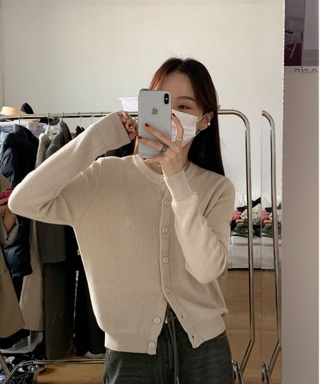 daily color cardigan/7color(ネコポス)