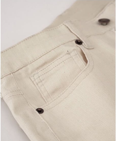 highrise cropped white denim