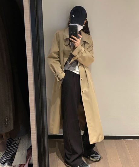 basic trench coat/2color