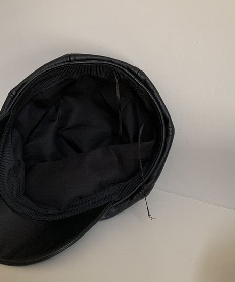 eco leather hat/2type