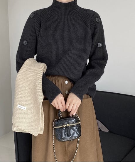 simple rib muffler/9color