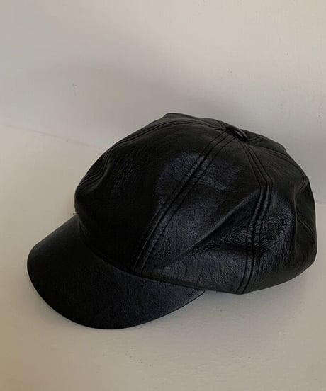 eco leather hat/2type
