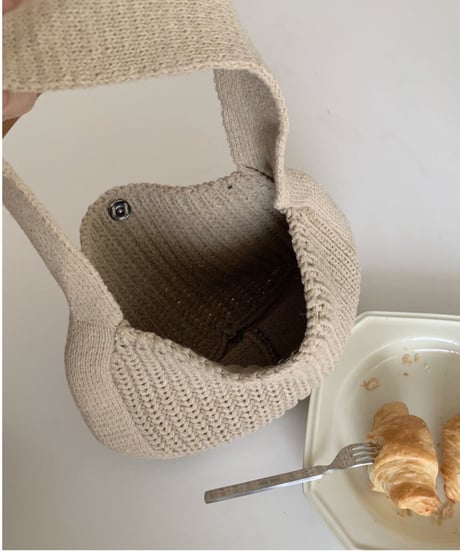 knit mini bag/5color