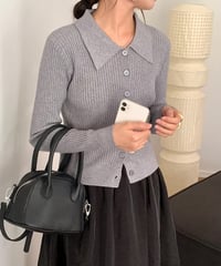 color polo rib tops/8color(ネコポス)