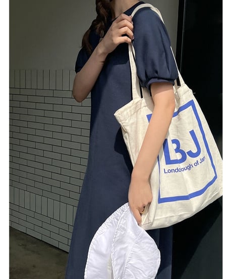 puff sleeve simple dress/3color