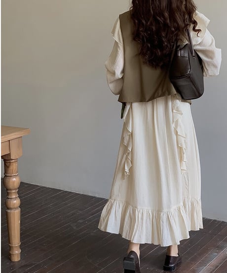 frill sweet dress