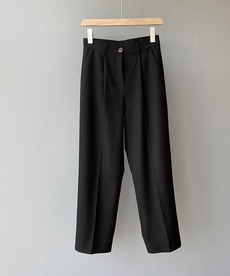 [OUTLET]cropped slacks/2color