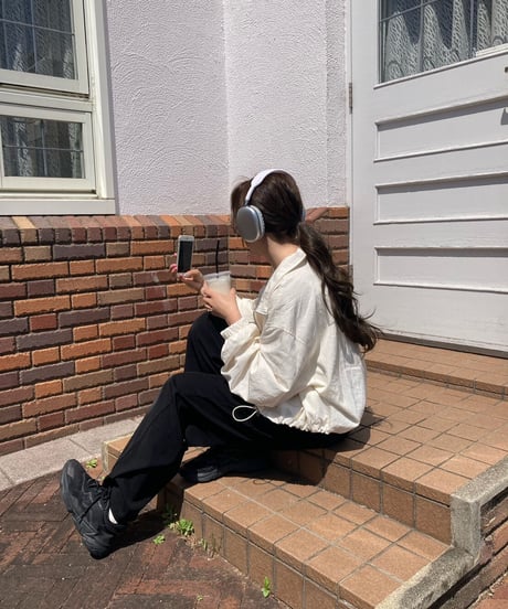 light nylon blouson/2color