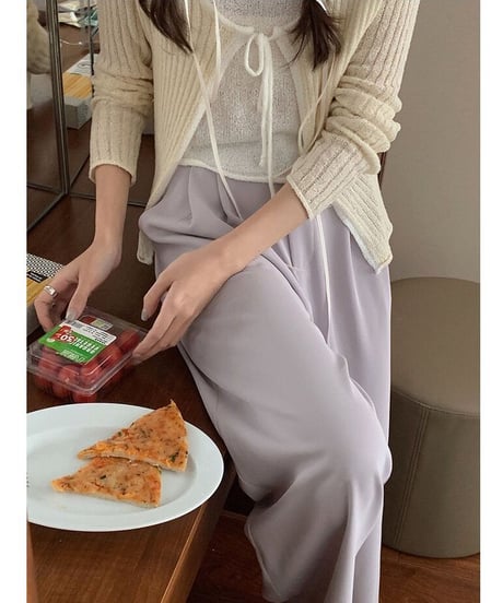 soft color slacks/3color