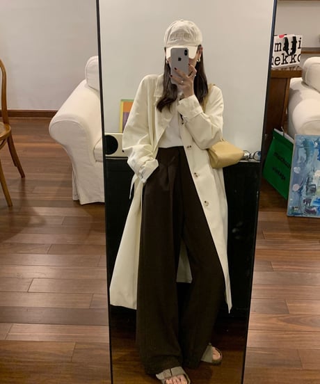 basic trench coat/2color