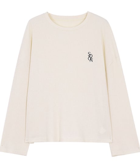 soon waffle long-T/2color